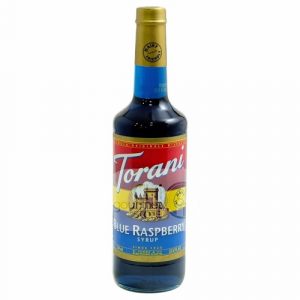 Syrup Torani Blue Raspberry (Phúc Bồn Tử Xanh) 750ml (Chai)