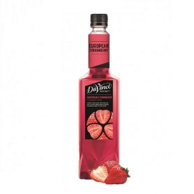 Syrup Davinci European Strawberry (Dâu) 750ml