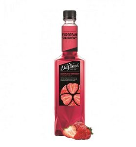 Syrup Davinci European Strawberry (Dâu) 750ml