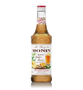 Syrup Monin Lemon Ginger Honey (Chanh,Gừng,Mật Ong) 700ml