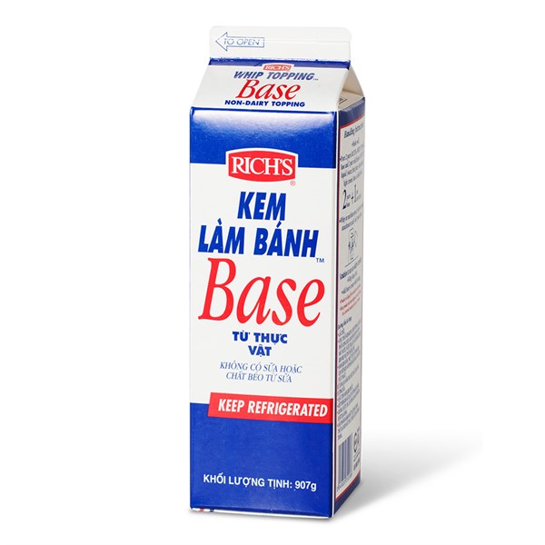 Kem Sữa Rich's Whip Topping Base 907g - Hộp - CloudMart Chuyên cung cấp ...