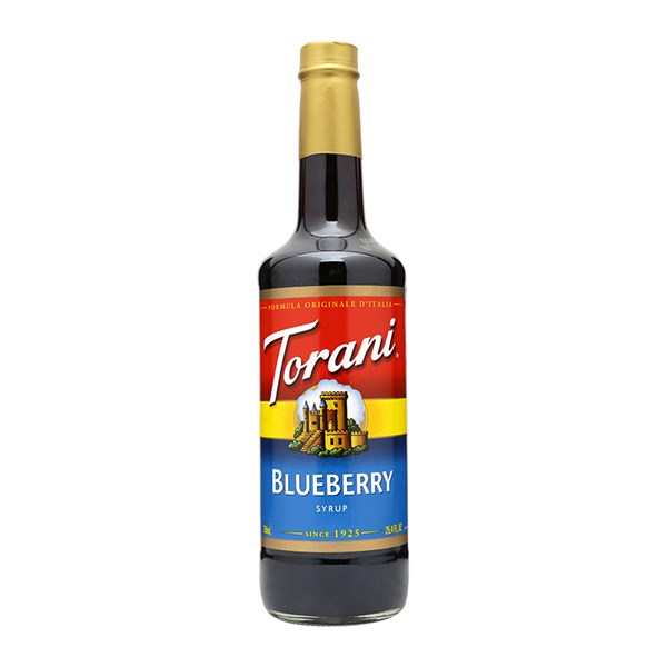 Syrup Torani Blueberry (Việt quất) 750ml Chai CloudMart Chuyên cung