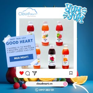 Mứt Mận Mộc Châu Good Heart 1L là sản phẩm mang hương vị trái cây tự nhiên, được làm từ những trái mận chín mọng của vùng cao Mộc Châu.