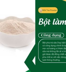 Bột làm trà sữa