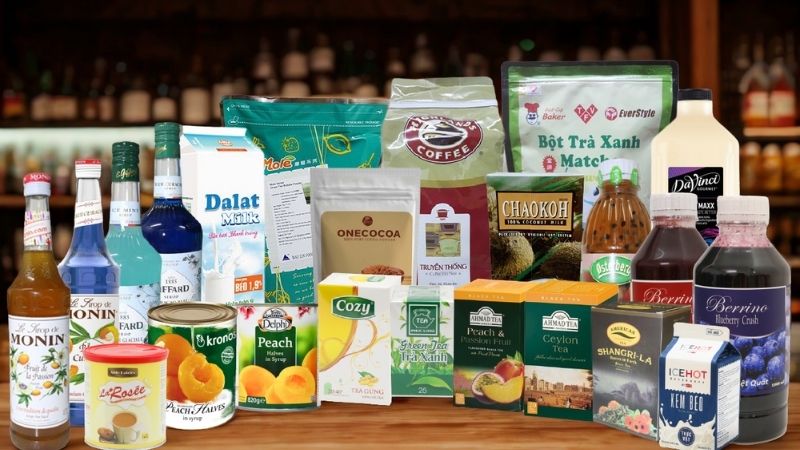 Giới thiệu nguyên liệu pha chế quận Tân Phú