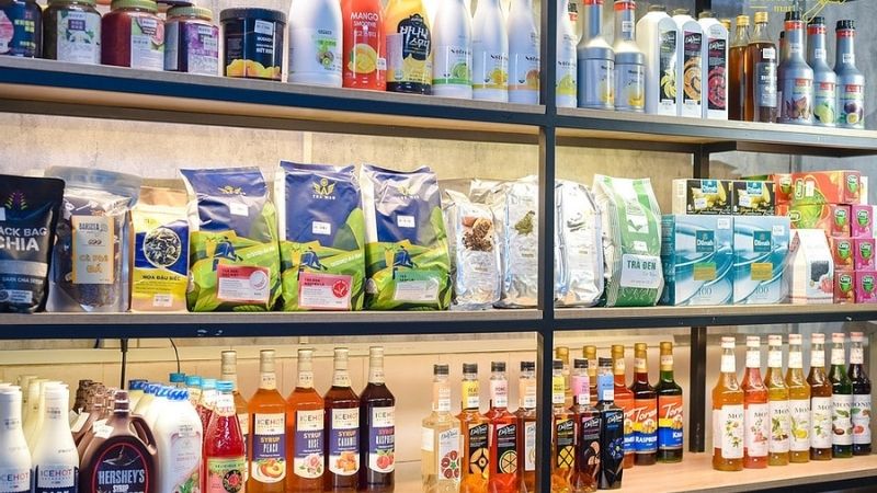 Các nhom nguyên liệu pha chế Thủ Dầu Một chính hãng